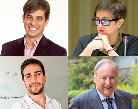 Rodrigo del Prado, Paloma Llaneza, Javier Burón y Rodolfo Carpintier, ponentes de e-Coned 2014